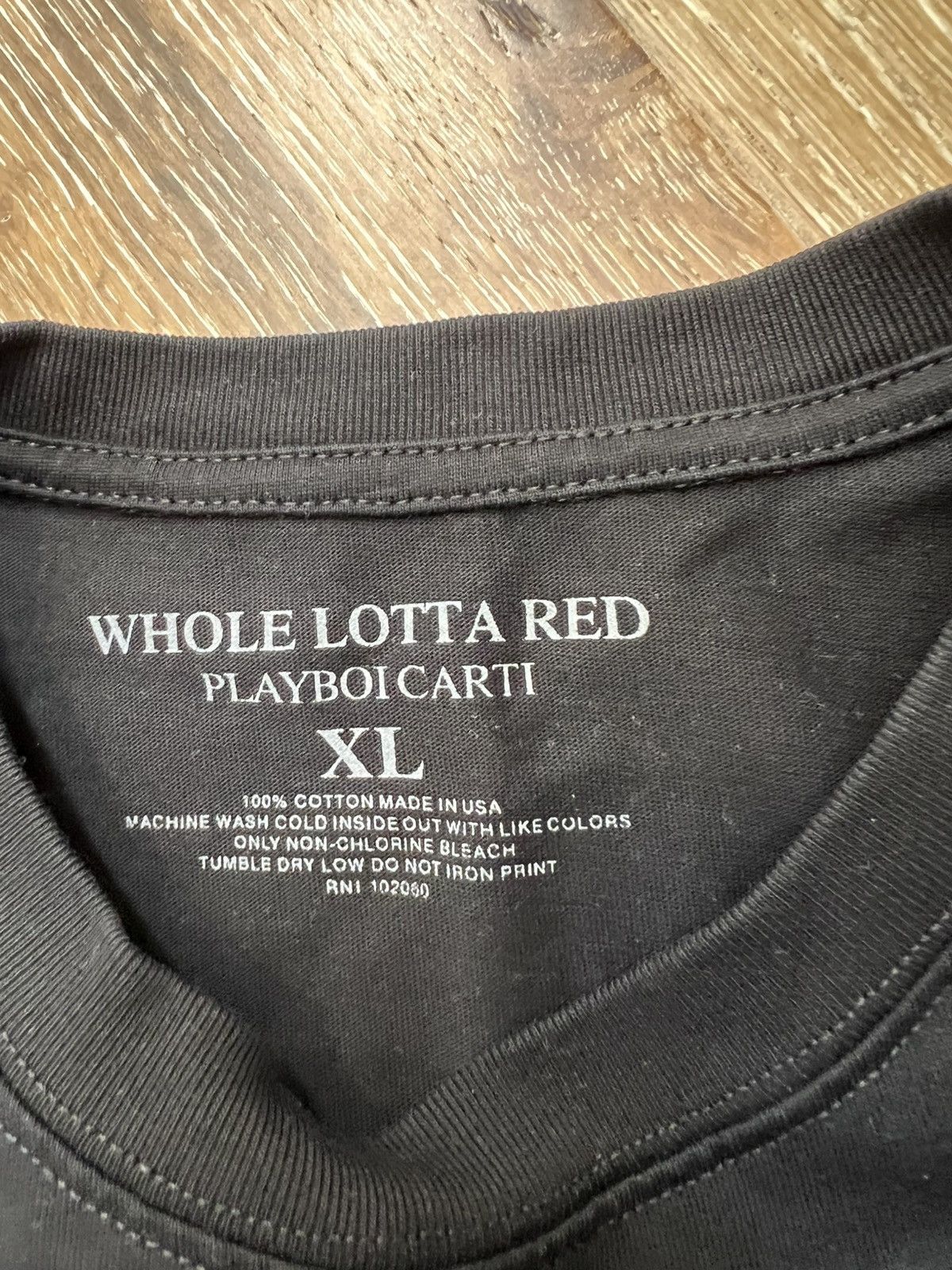 Playboi Carti Playboi carti whole lotta red tee Size US XL / EU 56 / 4 - 3 Thumbnail