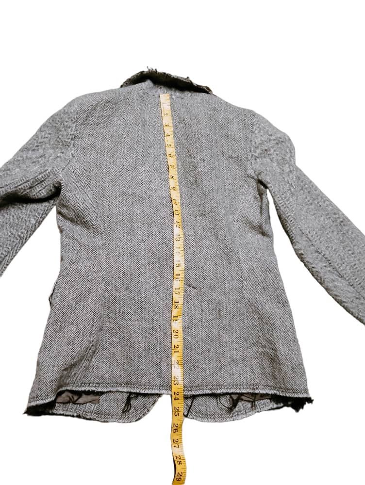 Hysteric Glamour Hysterics Glamour Tweed Wool Blazer Jacket distressed Style Size S / US 4 / IT 40 - 25 Thumbnail