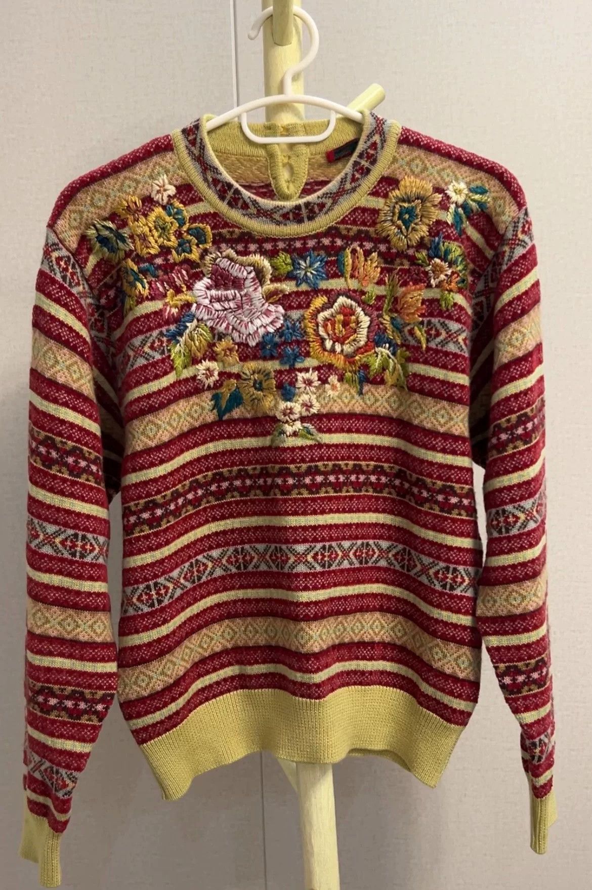 Kenzo Vintage KENZO Embroidered Knit Top Size M / US 6-8 / IT 42-44 - 1 Thumbnail