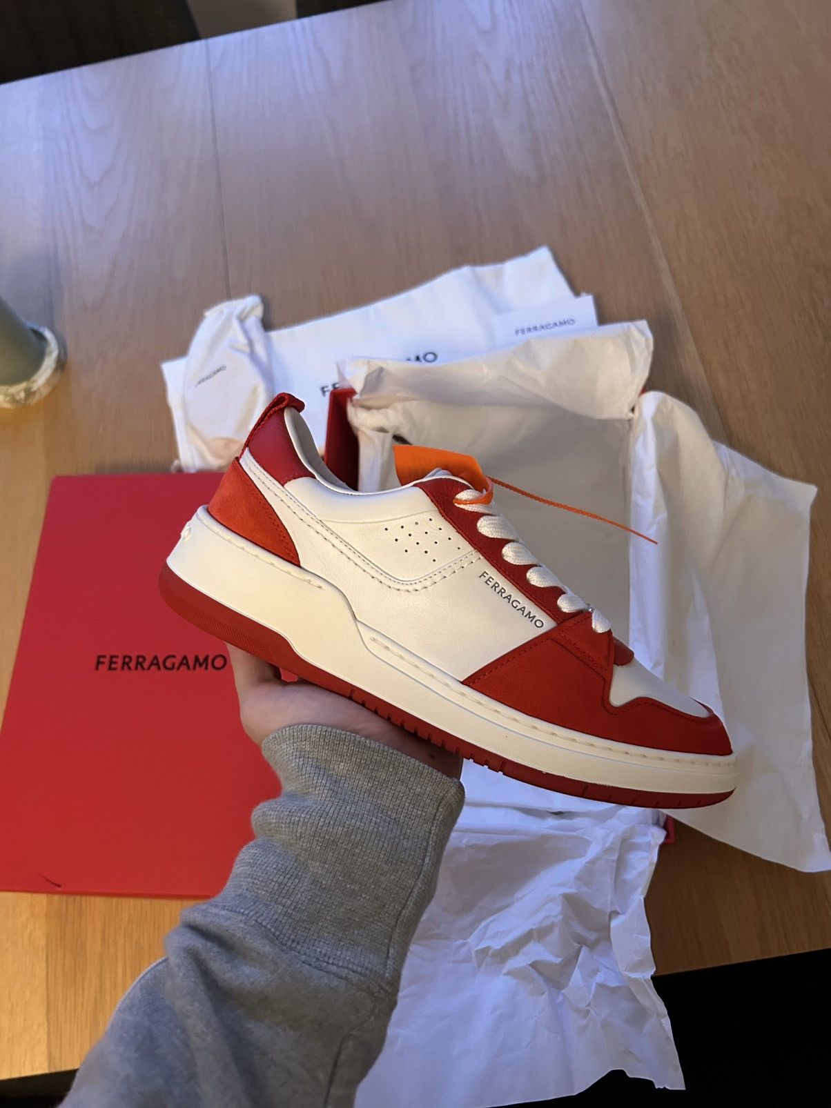 Salvatore Ferragamo Ferragamo Dennis Sneakers Size US 6 / EU 39 - 1 Thumbnail