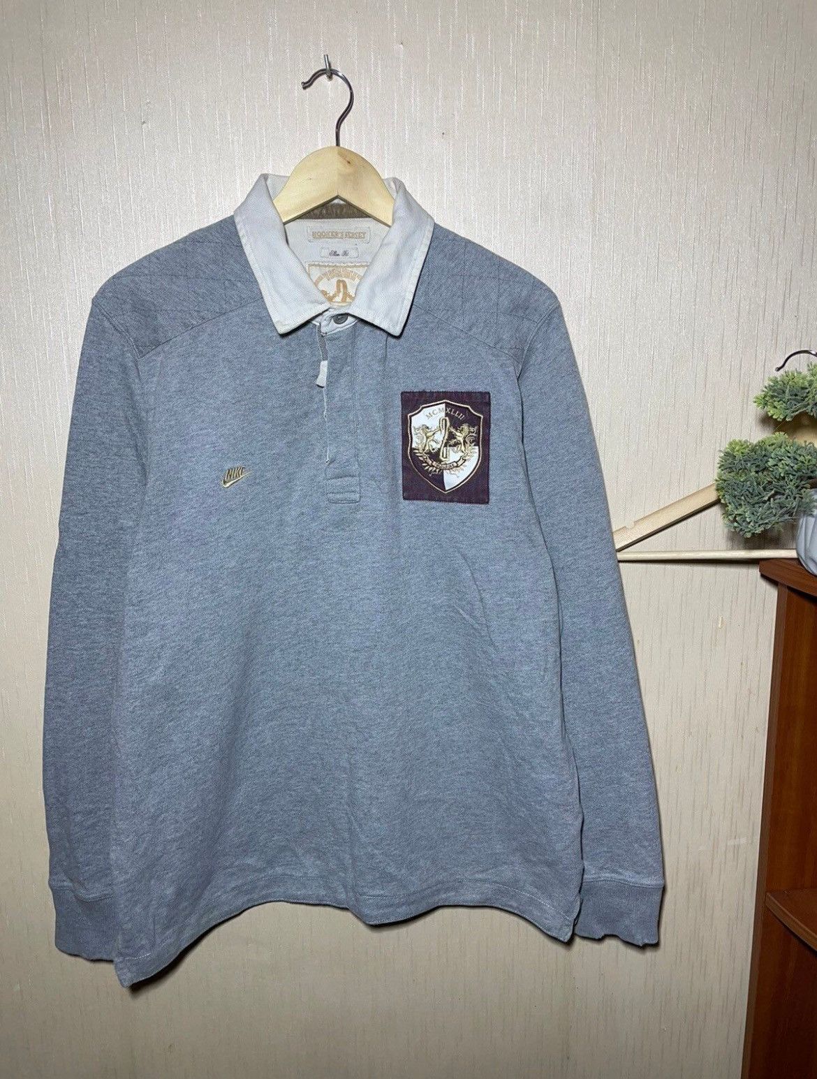 Nike × Vintage Nike vintage rugby jersey 90s Size US L / EU 52-54 / 3 - 1 Thumbnail