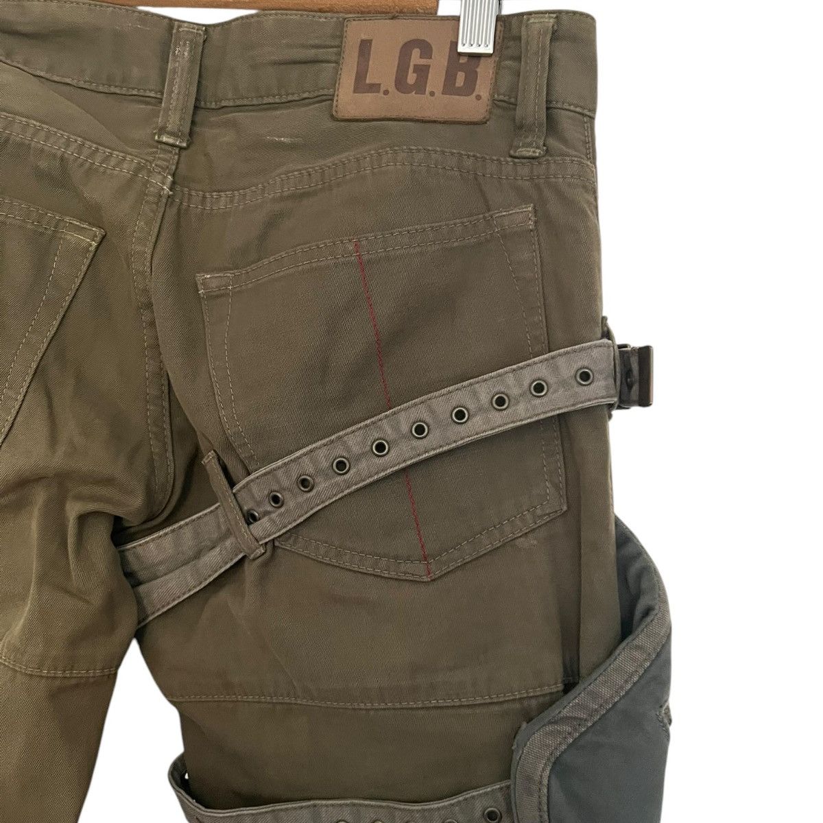 Le Grande Bleu (L.G.B.) Lgb green holster pants Size US 30 / EU 46 - 3 Thumbnail