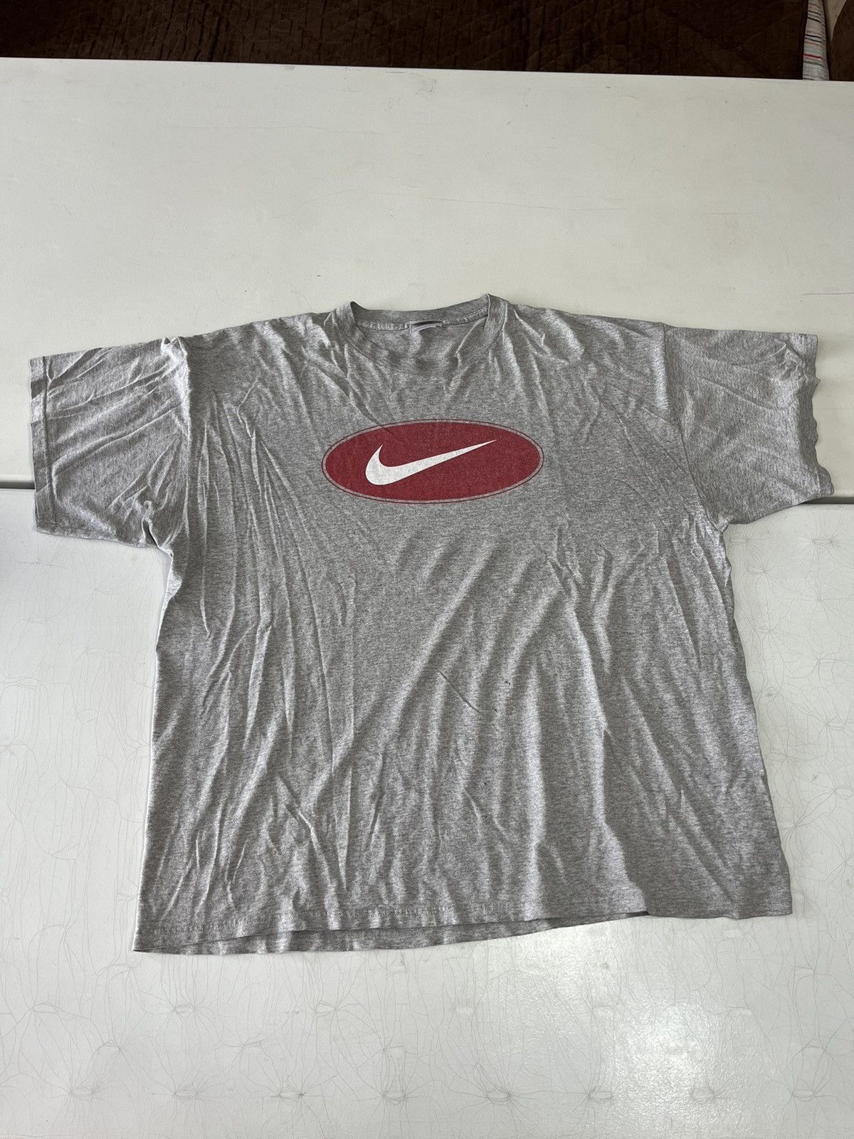 Nike × Vintage Vintage Nike logo shirt Size US XXL / EU 58 / 5 - 1 Thumbnail