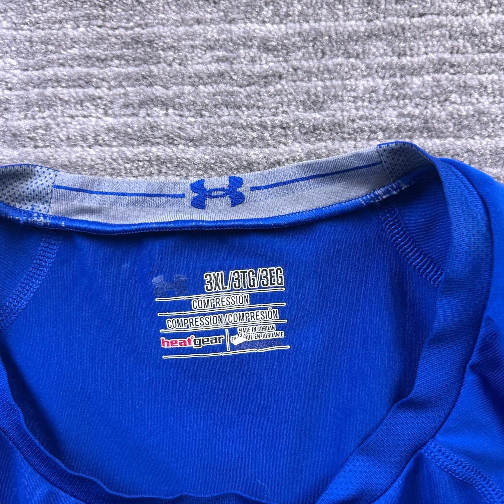 Under Armour Under Armour Shirt Mens 3XL Blue Compression HeatGear Size US XXL / EU 58 / 5 - 6 Thumbnail