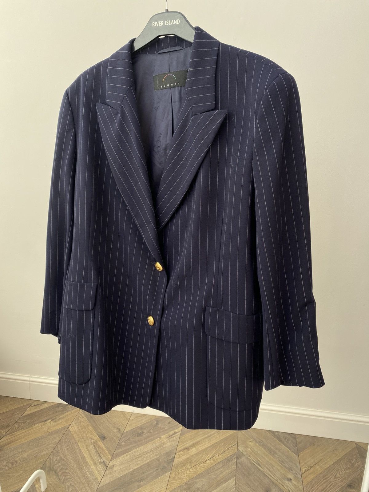 Bogner Vintage Bogner Blazer Size US L / EU 52-54 / 3 - 3 Thumbnail