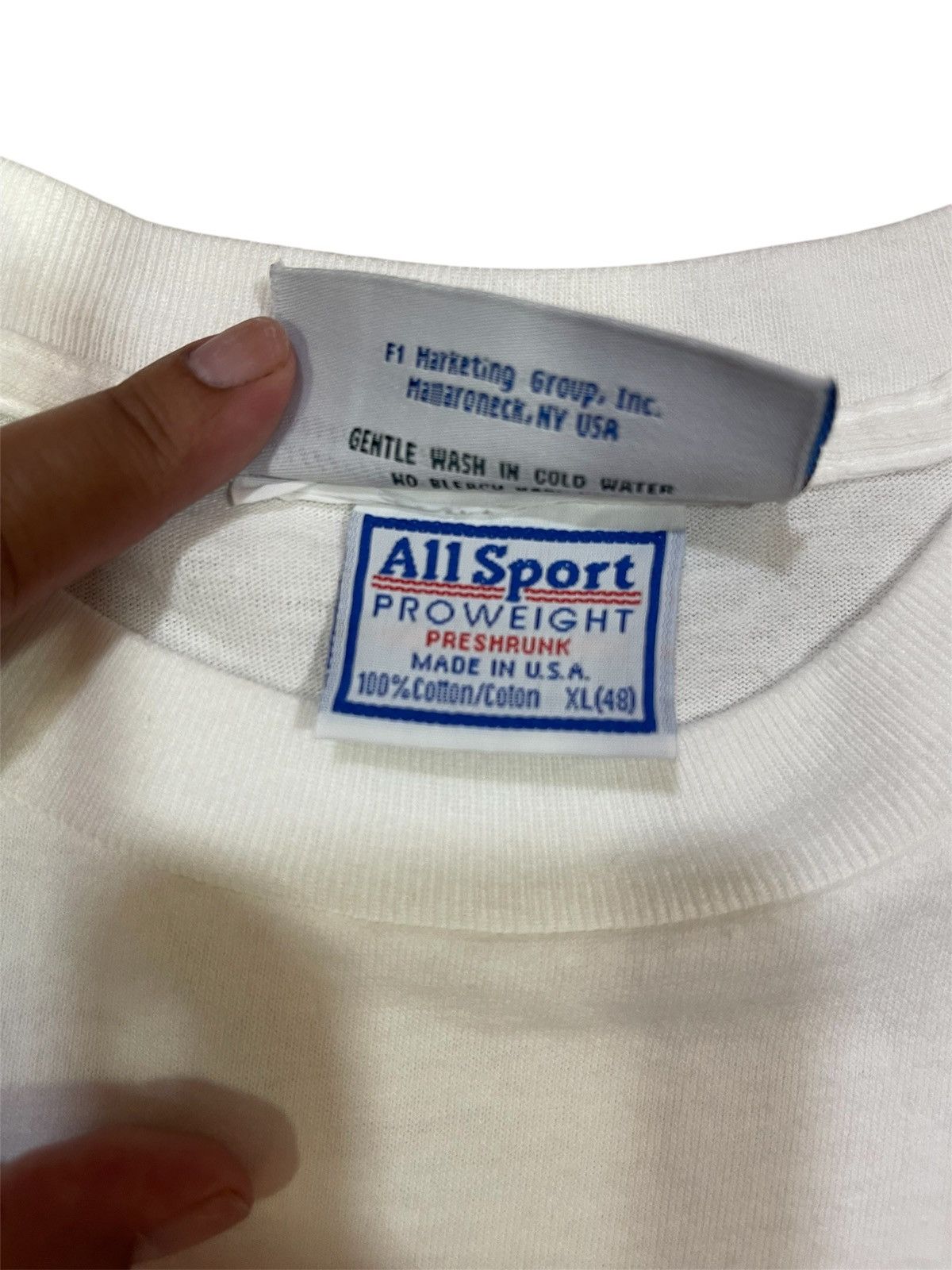 Vintage Nigel mansell Size US XL / EU 56 / 4 - 4 Thumbnail