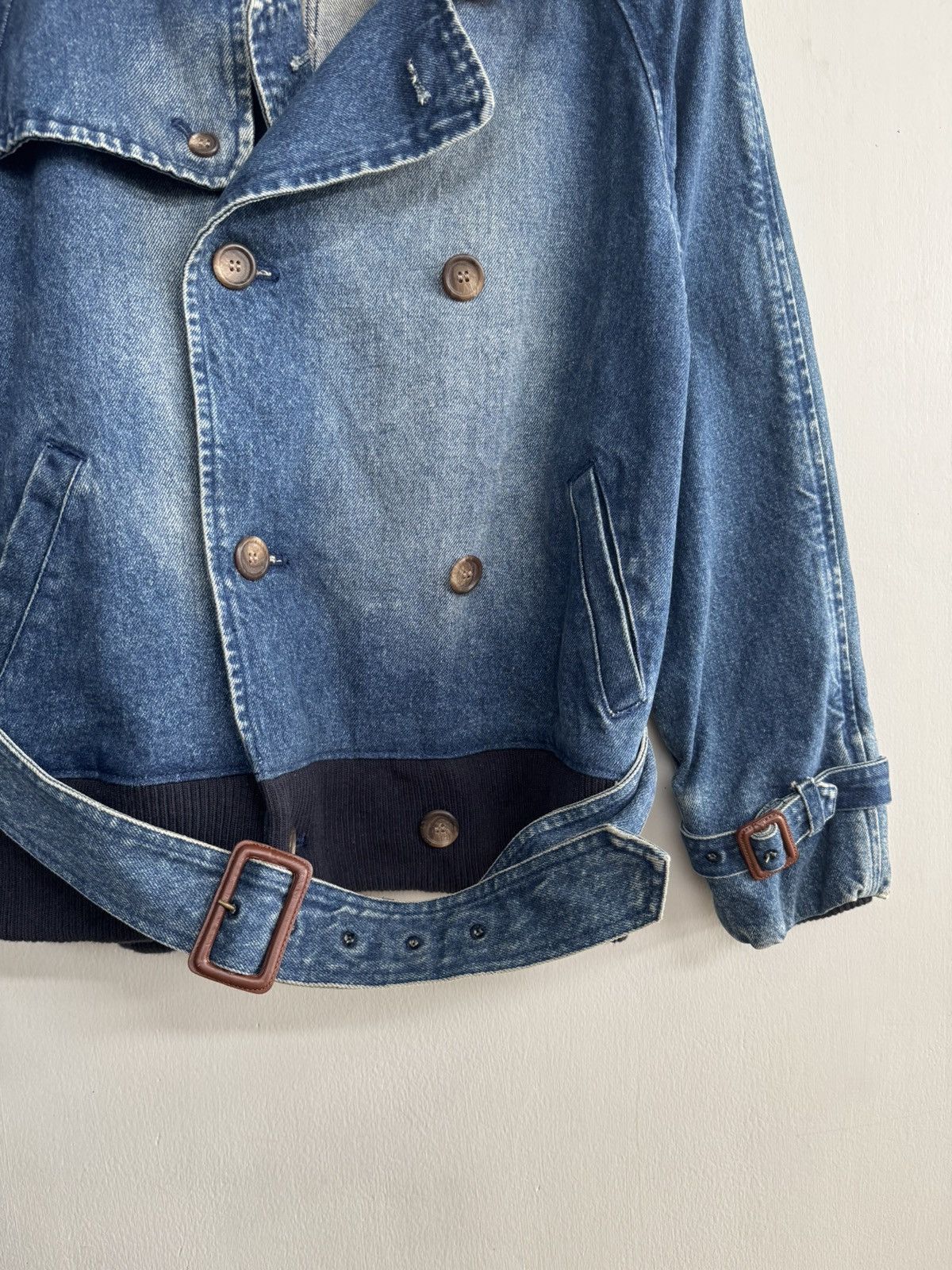 Affliction BEAMS BOY MOTORCYCLE DENIM JACKET LIKE LGB PUNK STYLE Size US S / EU 44-46 / 1 - 3 Thumbnail