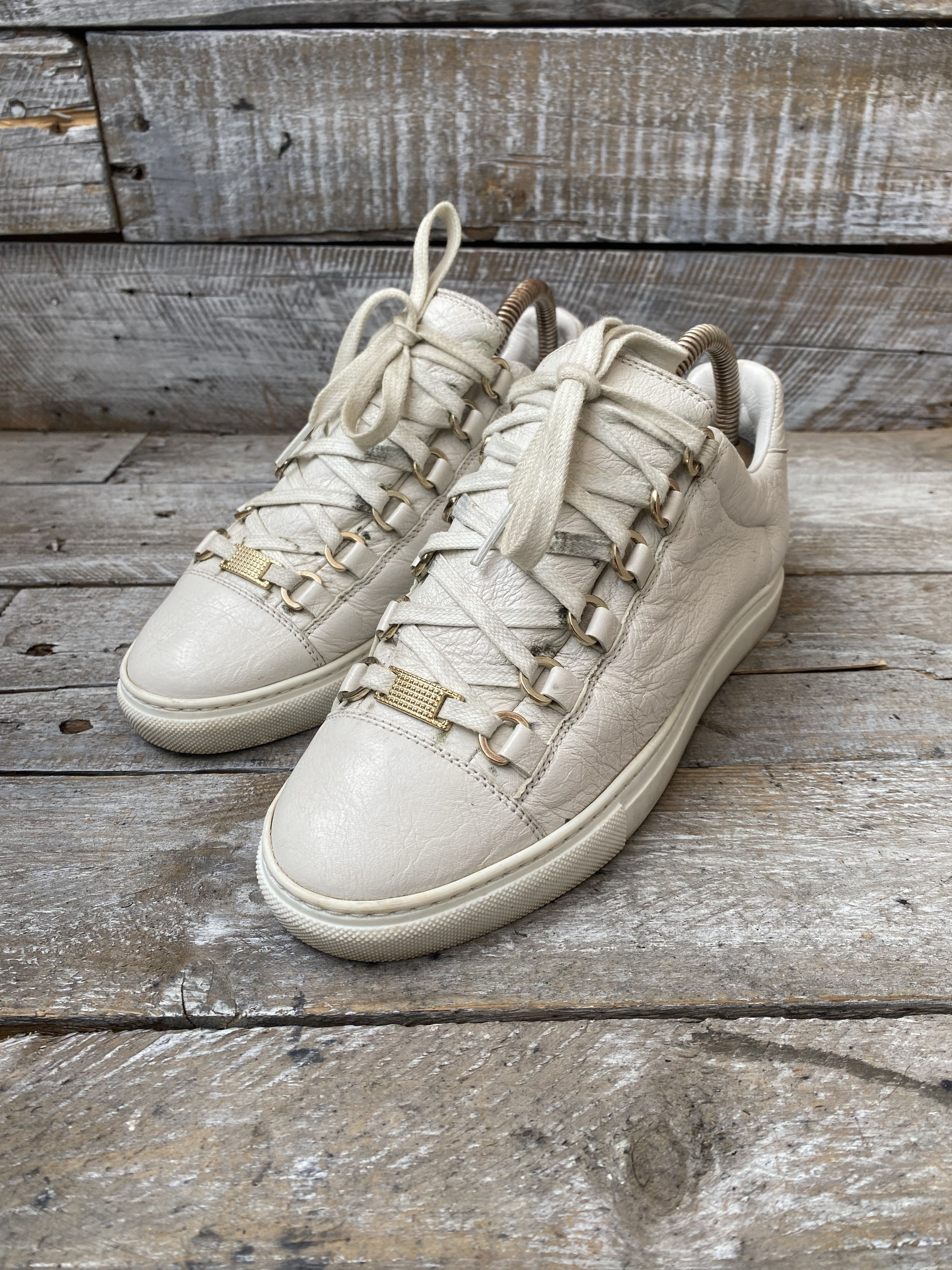 Balenciaga Balenciaga arena white low-top sneakers sz 36 Size US 6 / IT 36 - 2 Thumbnail