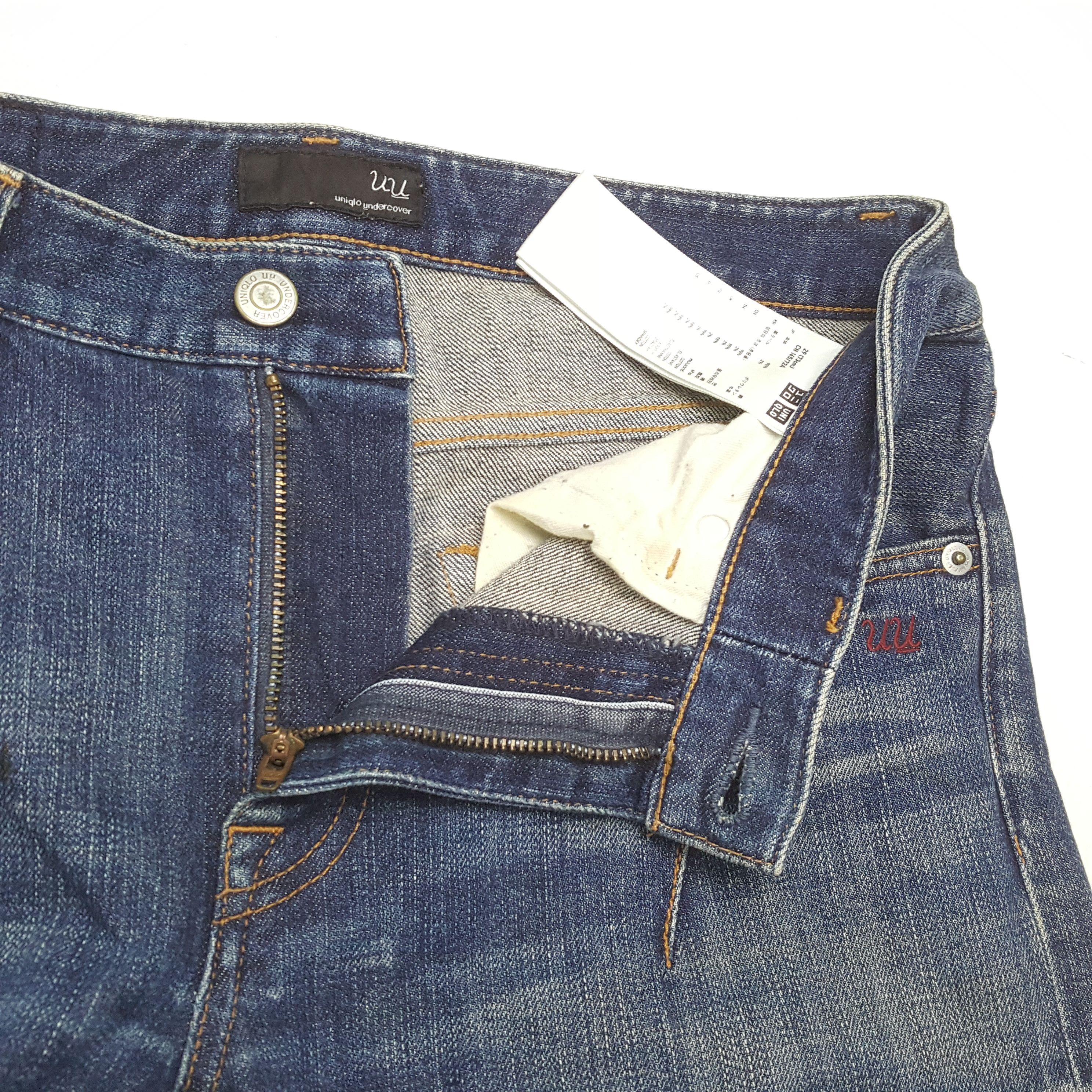 Undercover × Uniqlo × Vintage Vintage UNIQLO x UNDERCOVER Japanese Designer Brand Jeans Size US 30 / EU 46 - 12 Thumbnail
