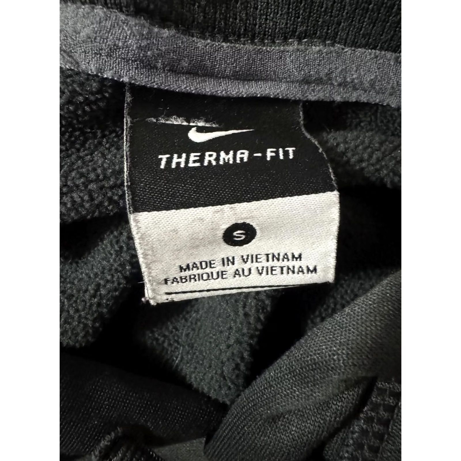 Nike Nike Warriors Therma-Fit Hoodie Sweatshirt Small Mens Black Crew Neck Long Sleeve Pullover Kangaroo Pocket Athletic Casual Size US S / EU 44-46 / 1 - 3 Thumbnail