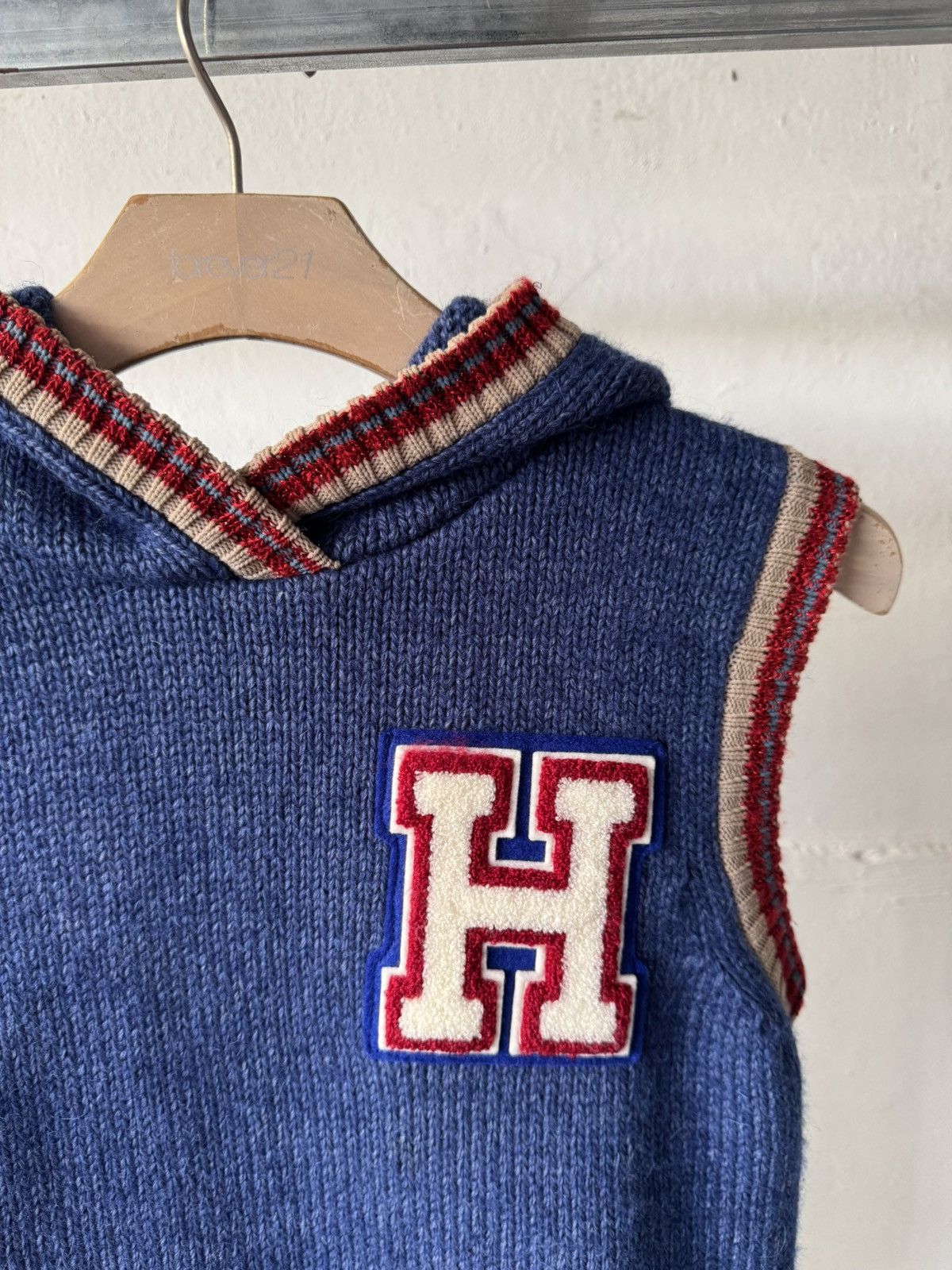 Hysteric Glamour Hysteric cowichan knit hoodie vest Size S / US 4 / IT 40 - 7 Thumbnail