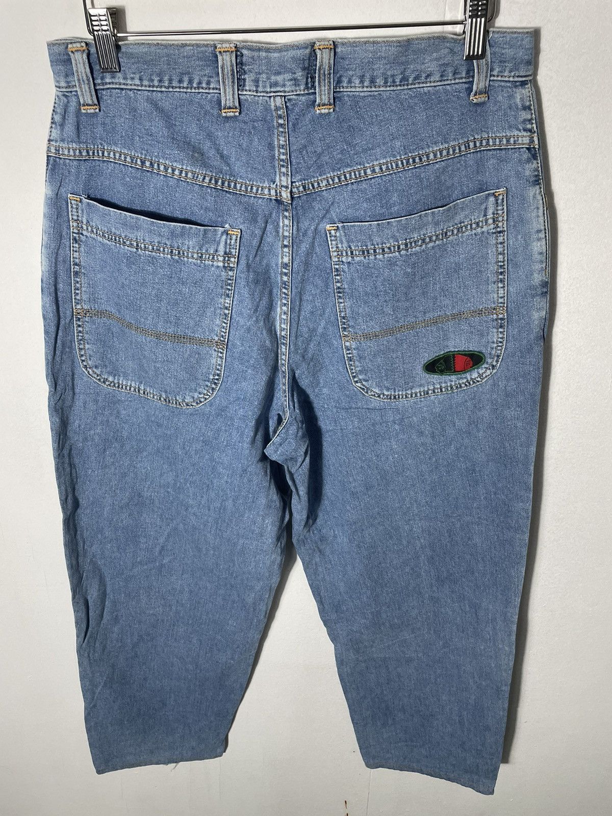 Japanese Brand Vintage Americanino by Edwin Baggy Hip Hop Jeans Size US 33 - 1 Thumbnail