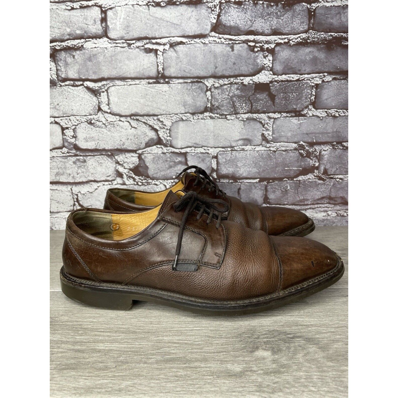 Mephisto Mephisto Goodyear Welt Brown Leather Oxfords Cap Toe Shoes M Size US 9.5 / EU 42-43 - 15 Thumbnail