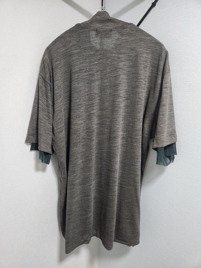 Kolor KOLOR turtle-neck contrast-trim top Size US XXL / EU 58 / 5 - 3 Thumbnail