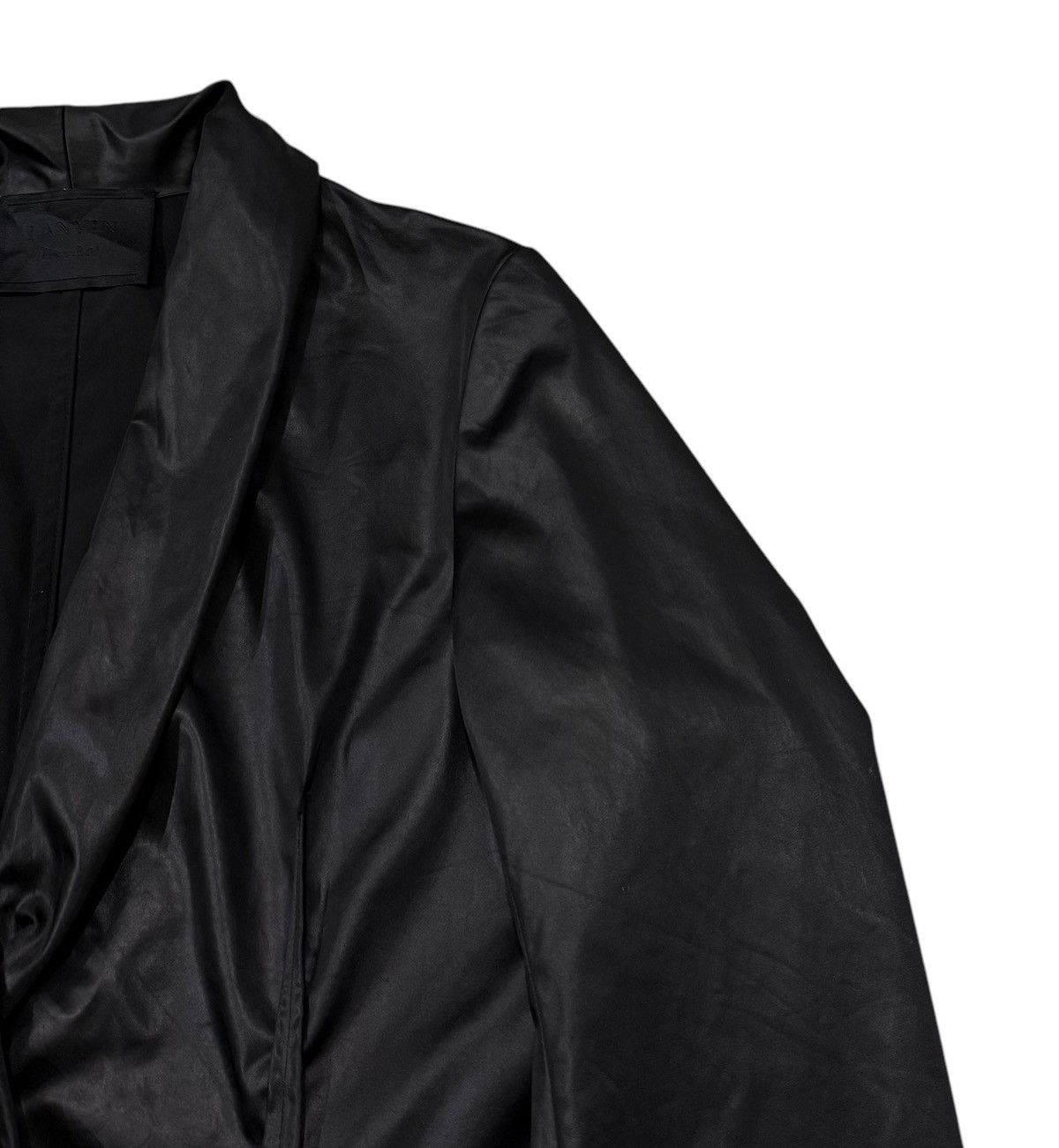 Lanvin A/W2008 Lanvin Weaved Triacetate Fashion Runway Jacket Size M / US 6-8 / IT 42-44 - 2 Thumbnail