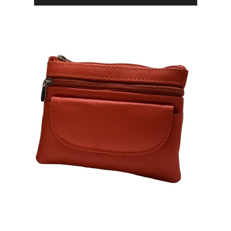Handmade Women's genuine leather coin purse and credit card holder Size ONE SIZE - 1 Thumbnail