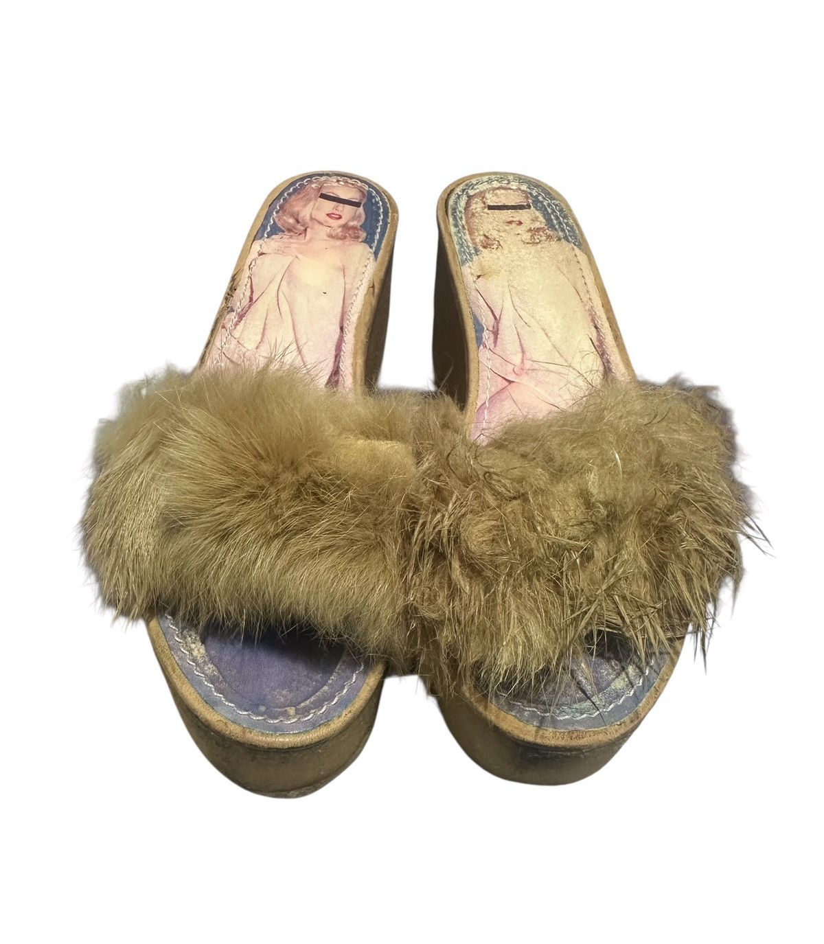 Undercover Undercover 2003ss fur sandal Size US 6 / IT 36 - 2 Thumbnail