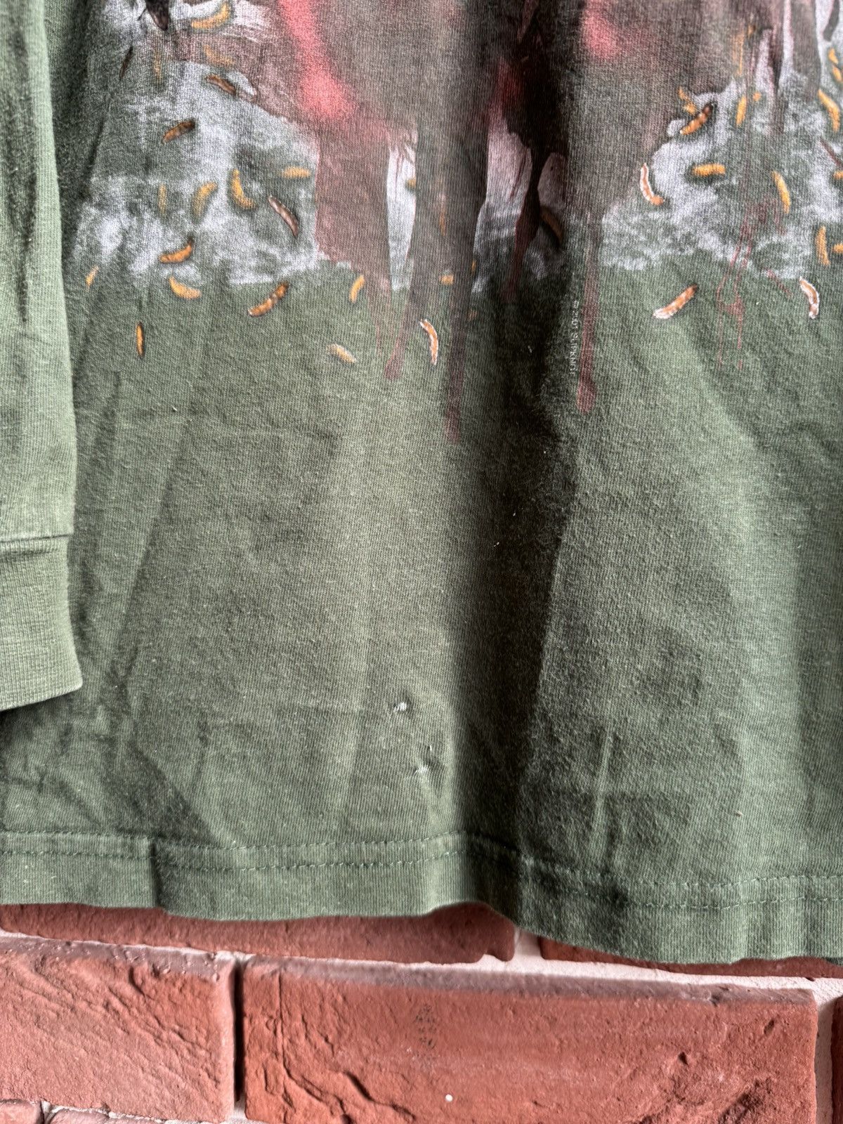 Band Tees 2001 Slipknot Vintage Band Tshirt Rare Print Metal Hype 00s Size US L / EU 52-54 / 3 - 3 Thumbnail