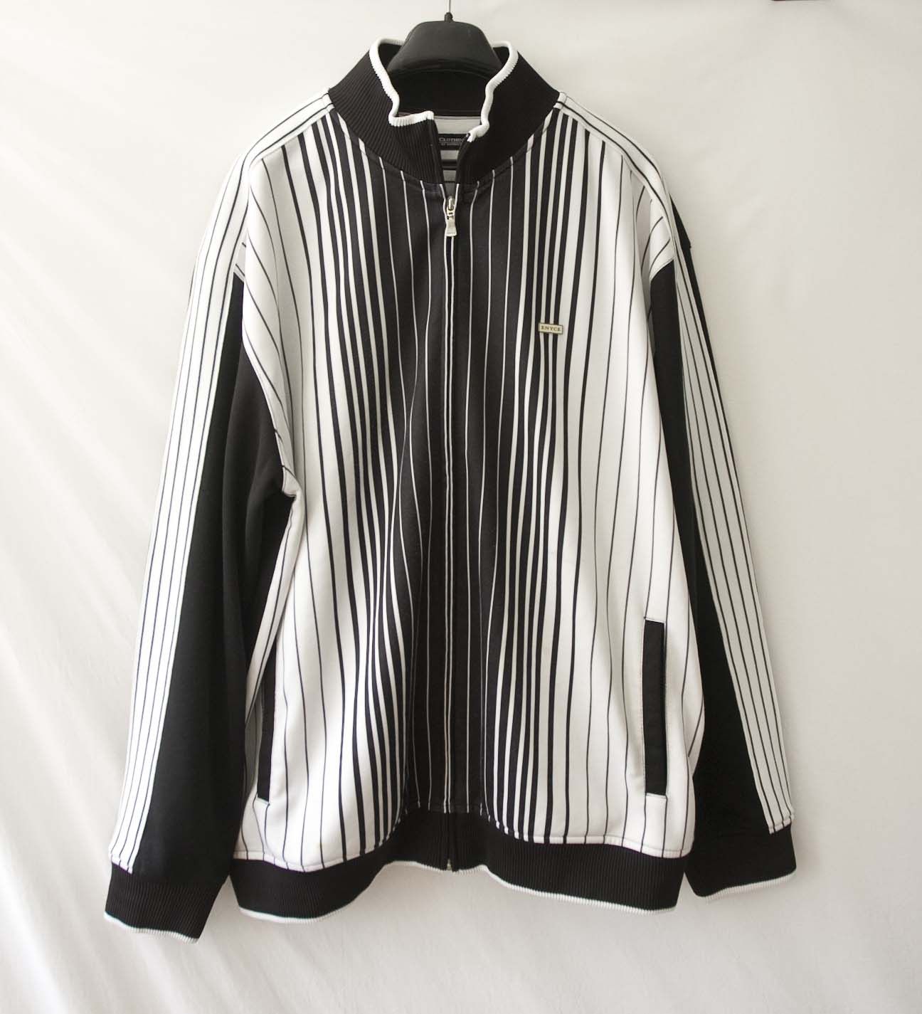 Enyce Enyce Y2k Track Jacket Size XL Black /White Full Zip Size US XL / EU 56 / 4 - 1 Thumbnail