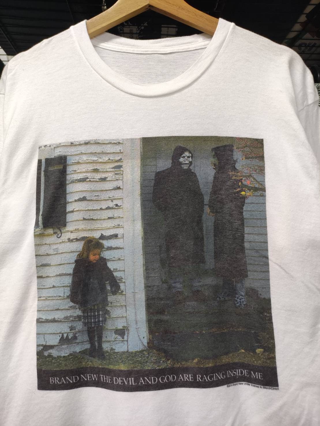 Band Tees Brand New Band " The Devil and God Are Raging Inside Me " Size US L / EU 52-54 / 3 - 1 Thumbnail