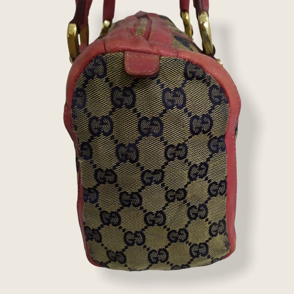 Gucci ‼️LASTDROP‼️ AUTHENTIC GUCCI GG CANVAS MINI BOSTON BAG Size ONE SIZE - 4 Thumbnail