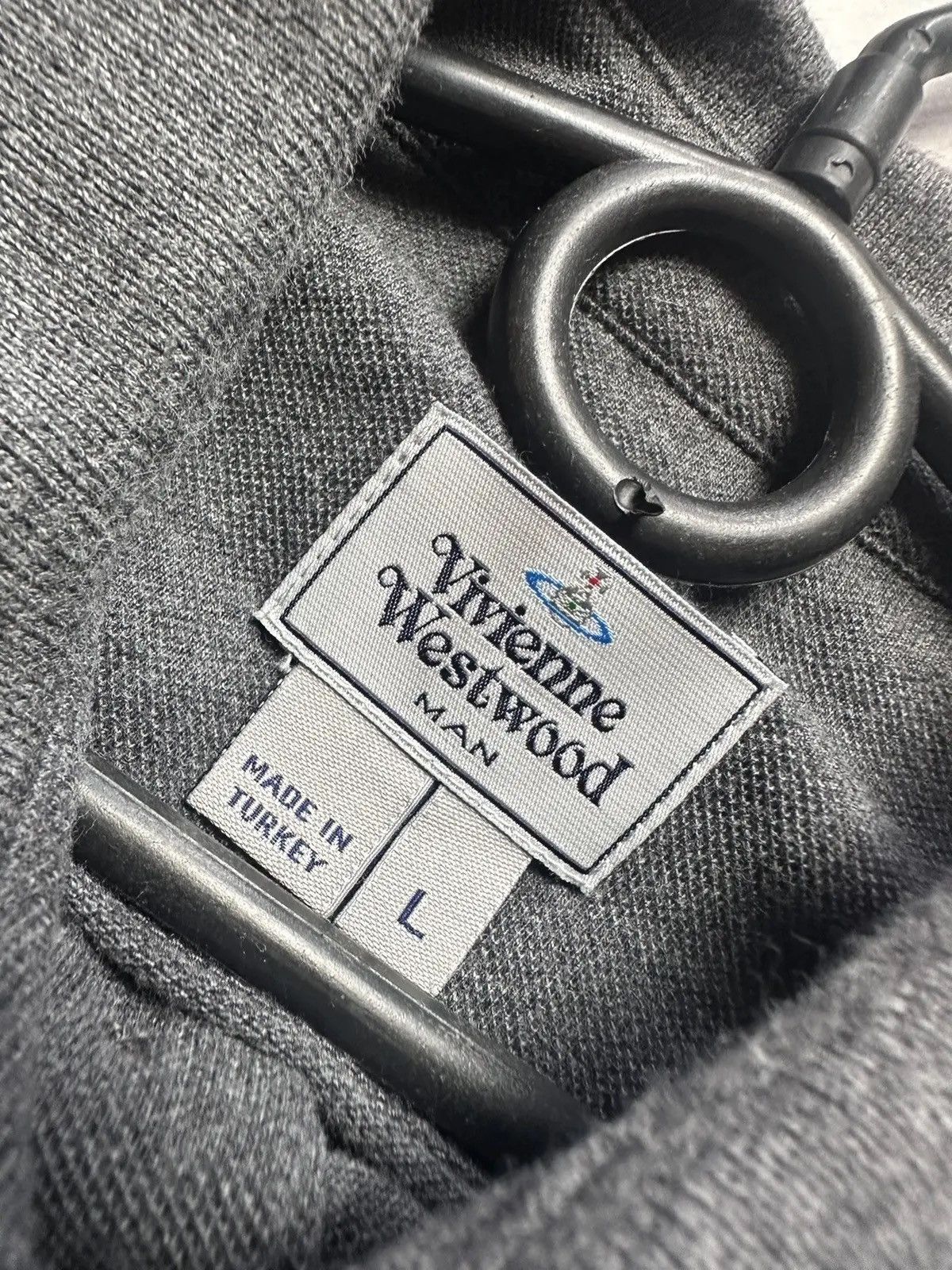 Vintage Vivienne Westwood polo shirt logo size L grey rare Size US L / EU 52-54 / 3 - 4 Thumbnail