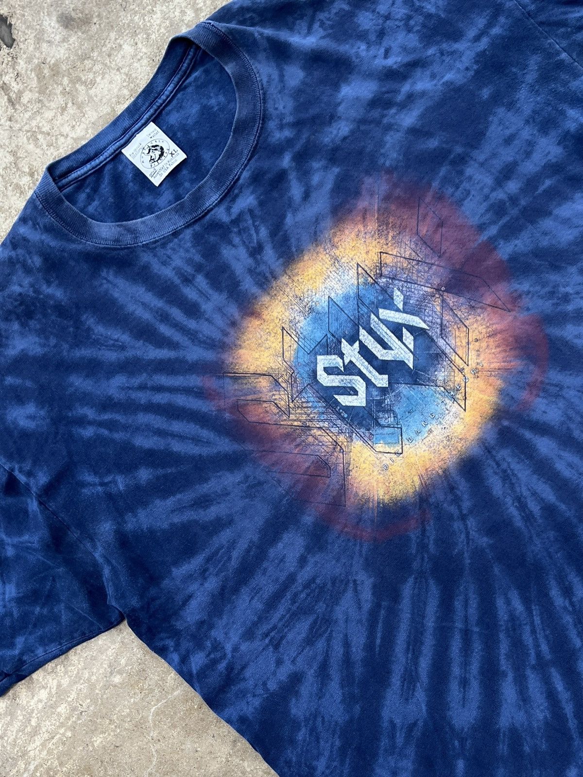 Band Tees Vintage 2005 Y2K Styx Tie Dye Tee XL Size US XL / EU 56 / 4 - 1 Thumbnail