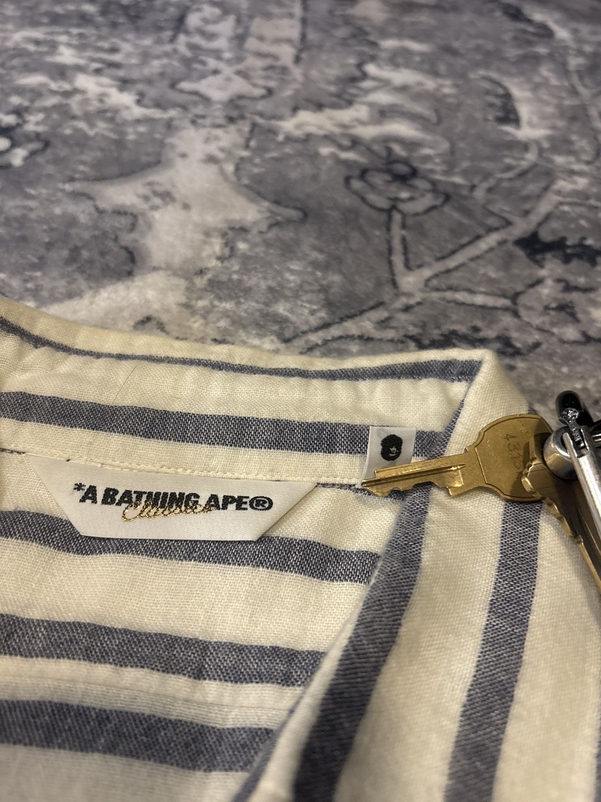 Bape BAPE Border Stripe Flannel Size US XL / EU 56 / 4 - 9 Thumbnail