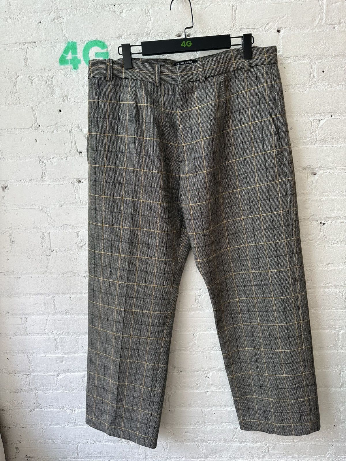 Enfants Riches Deprimes ERD NEW CHECKERED PUNK DRESS PANTS 32 33 34 36 Size US 36 / EU 52 - 2 Thumbnail
