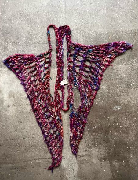 If Six Was Nine IF SIX WAS NINE Handmade Knitted Vest Size ONE SIZE - 2 Thumbnail
