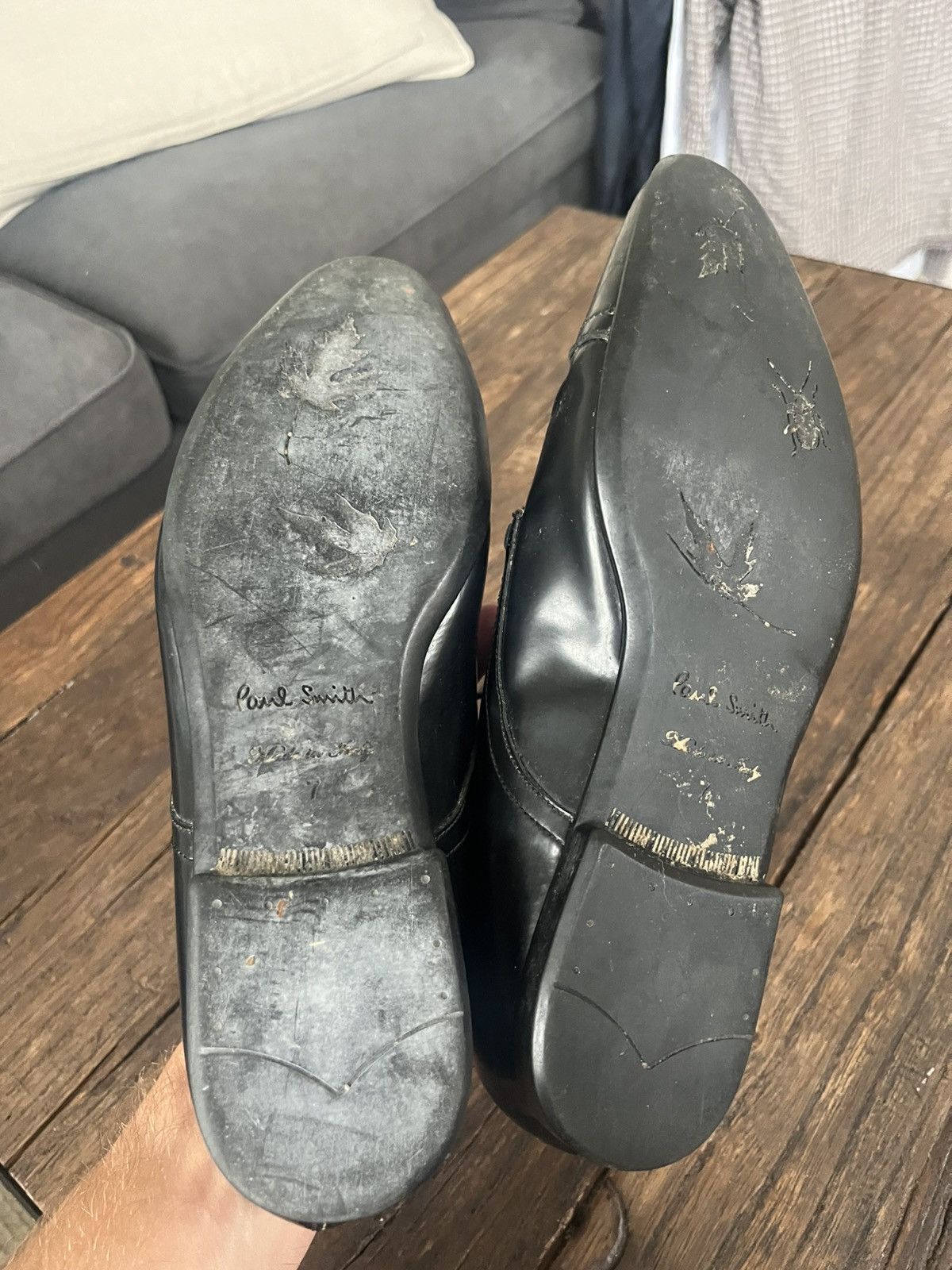 Paul Smith Paul Smith Black Leather Oxford Shoes UK7 Size US 8 / EU 41 - 4 Thumbnail