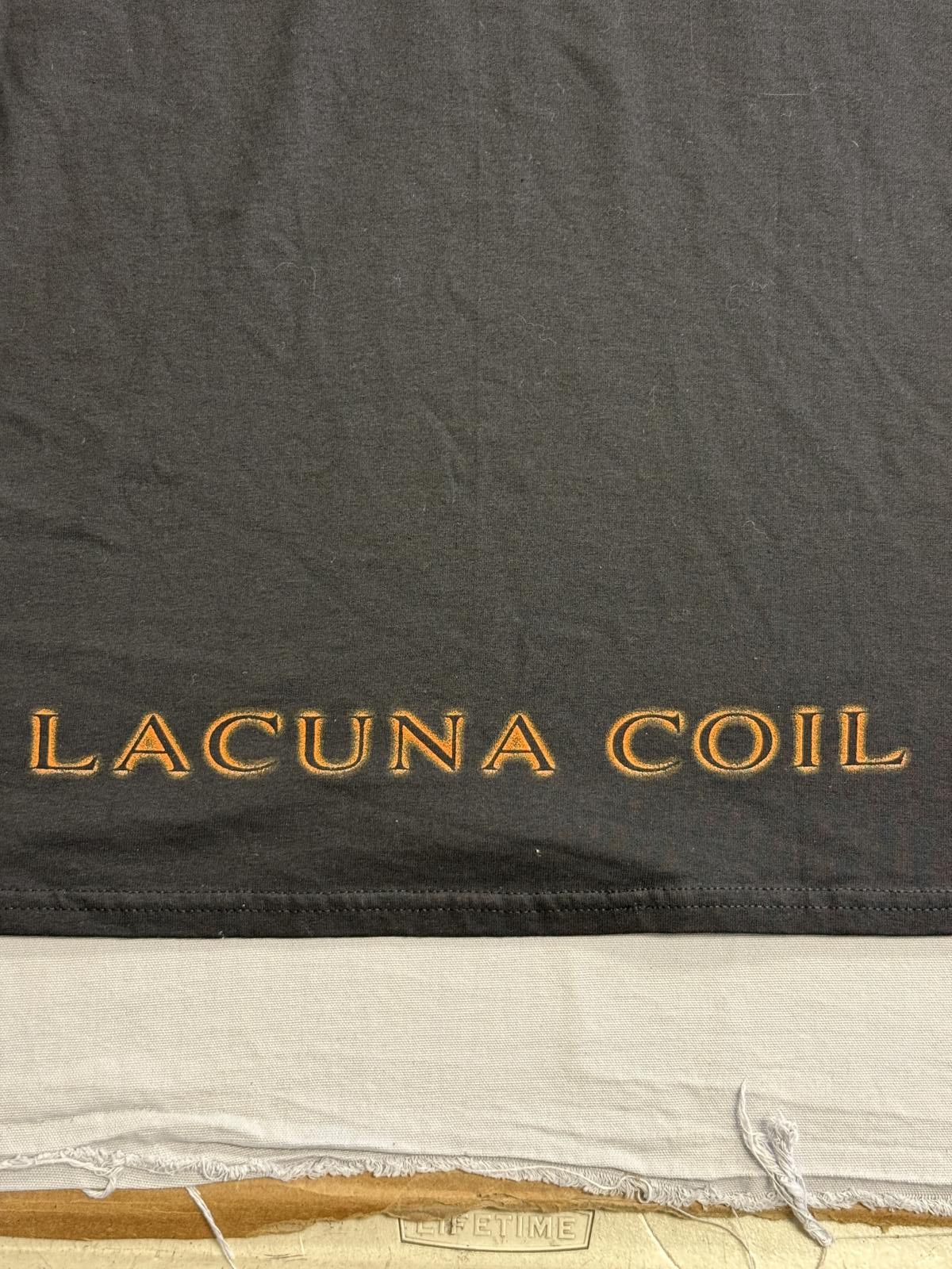 Gildan Vintage Lacuna Coil Metal Band T-shirt Italian Comalies - L Size US L / EU 52-54 / 3 - 6 Thumbnail