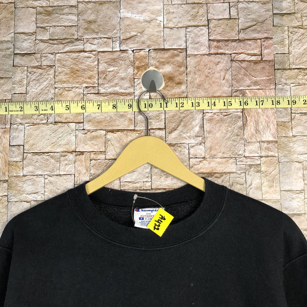 Champion Champion Black Sweatshirt #A422 Size US S / EU 44-46 / 1 - 4 Thumbnail