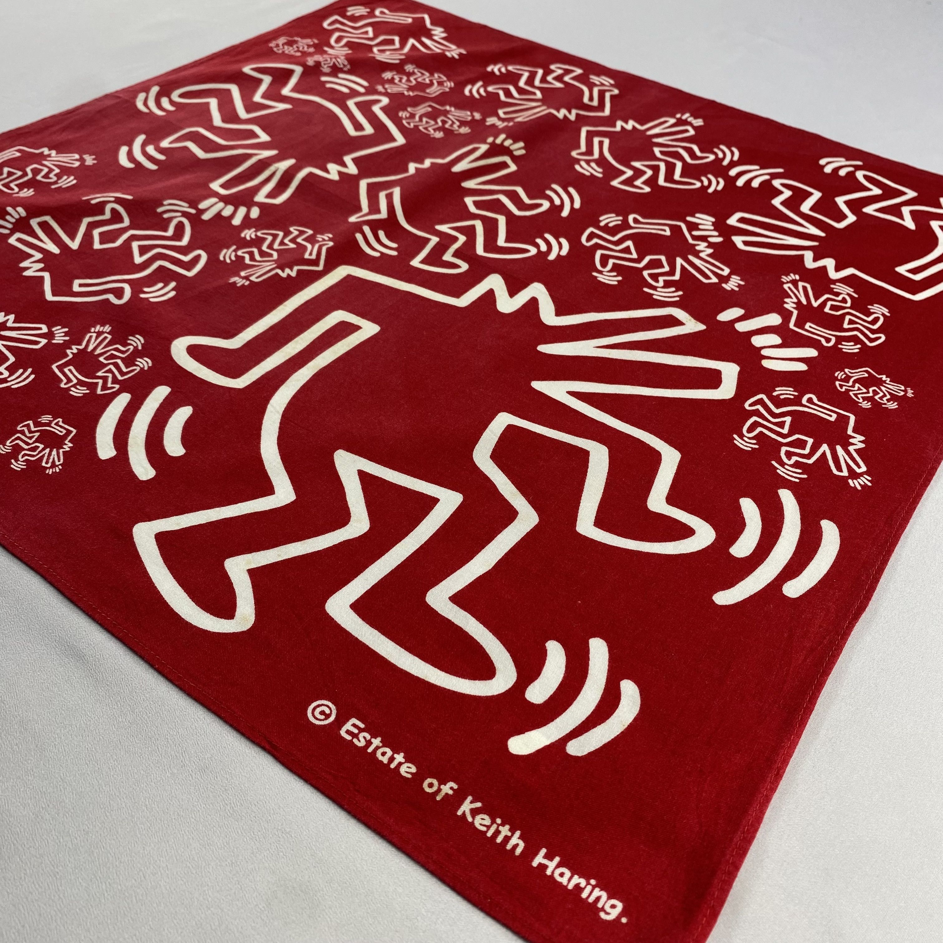 Keith Haring Keith Haring Neckerchief / Bandana / Handkerchief-P1390 Size ONE SIZE - 2 Thumbnail