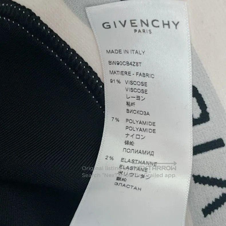 Givenchy Givenchy Black Letter Short Top Size M / US 6-8 / IT 42-44 - 8 Thumbnail