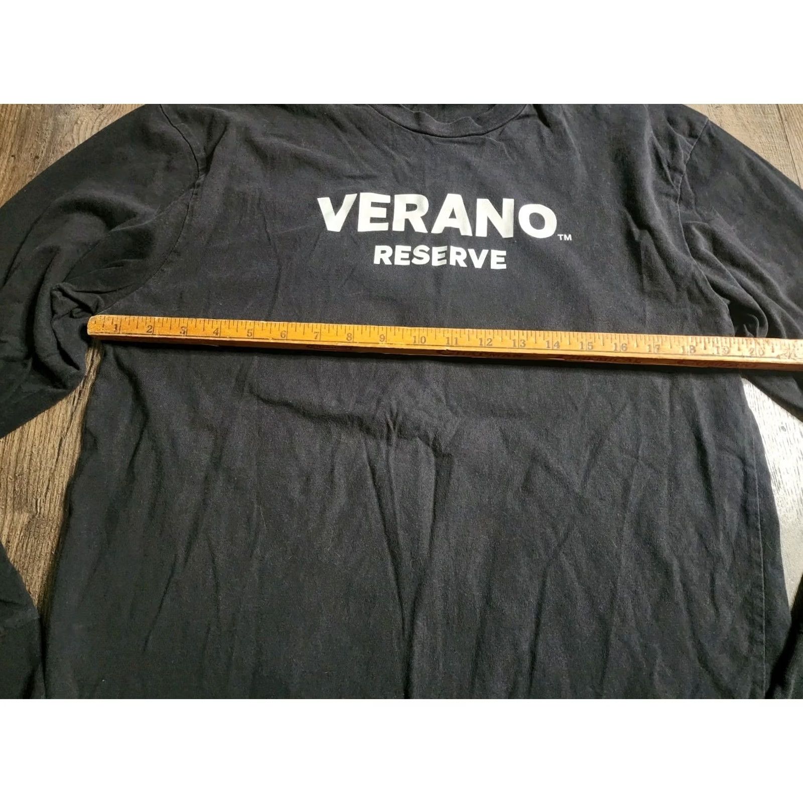 Vintage Mens M T-Shirt Black Double Sided Verano Reserve MUV MEDICAL MARIJUANA DISPENSARY Size US M / EU 48-50 / 2 - 3 Thumbnail