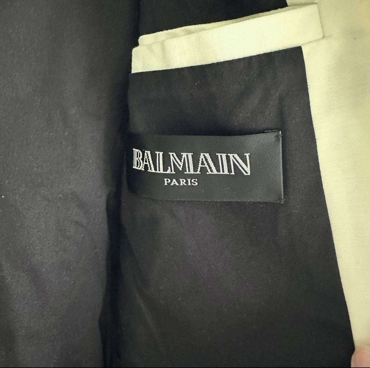 Balmain Balmain white biker vest Size US S / EU 44-46 / 1 - 3 Thumbnail