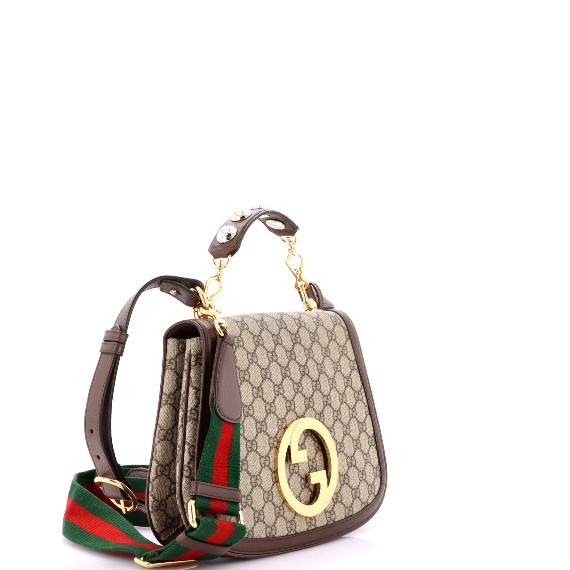 Gucci Blondie NM Top Handle Bag GG Coated Canvas Medium Size ONE SIZE - 1 Thumbnail