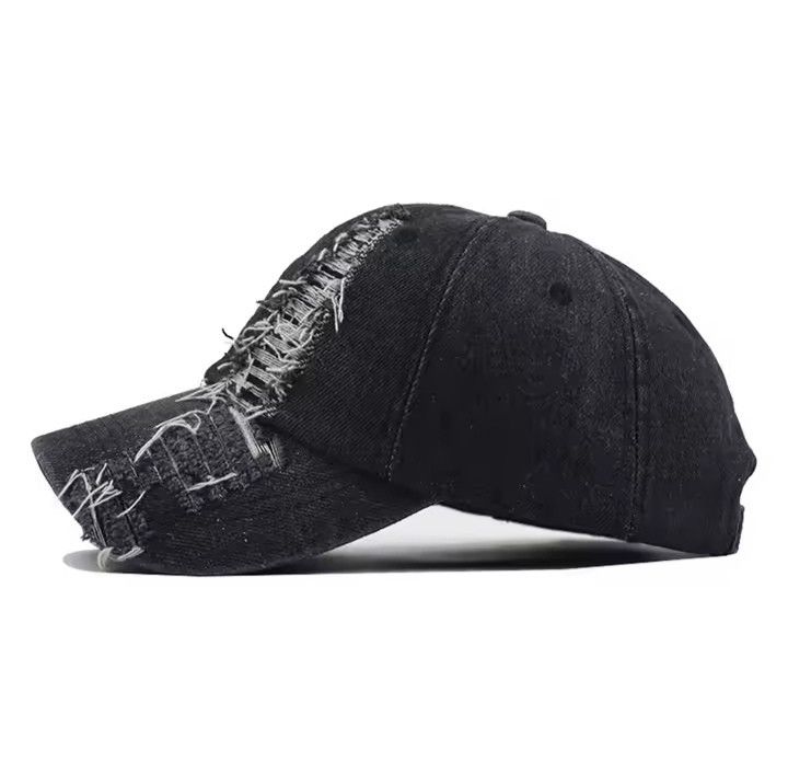Japanese Brand × Vintage Washed Distress Baseball Cap Size ONE SIZE - 4 Thumbnail