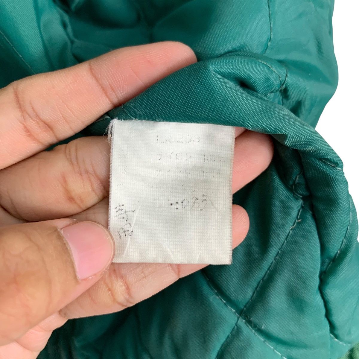 Japanese Brand CHILRA Stall Cast River Logo Faded Green Jacket #1028-C46 Size US L / EU 52-54 / 3 - 17 Thumbnail