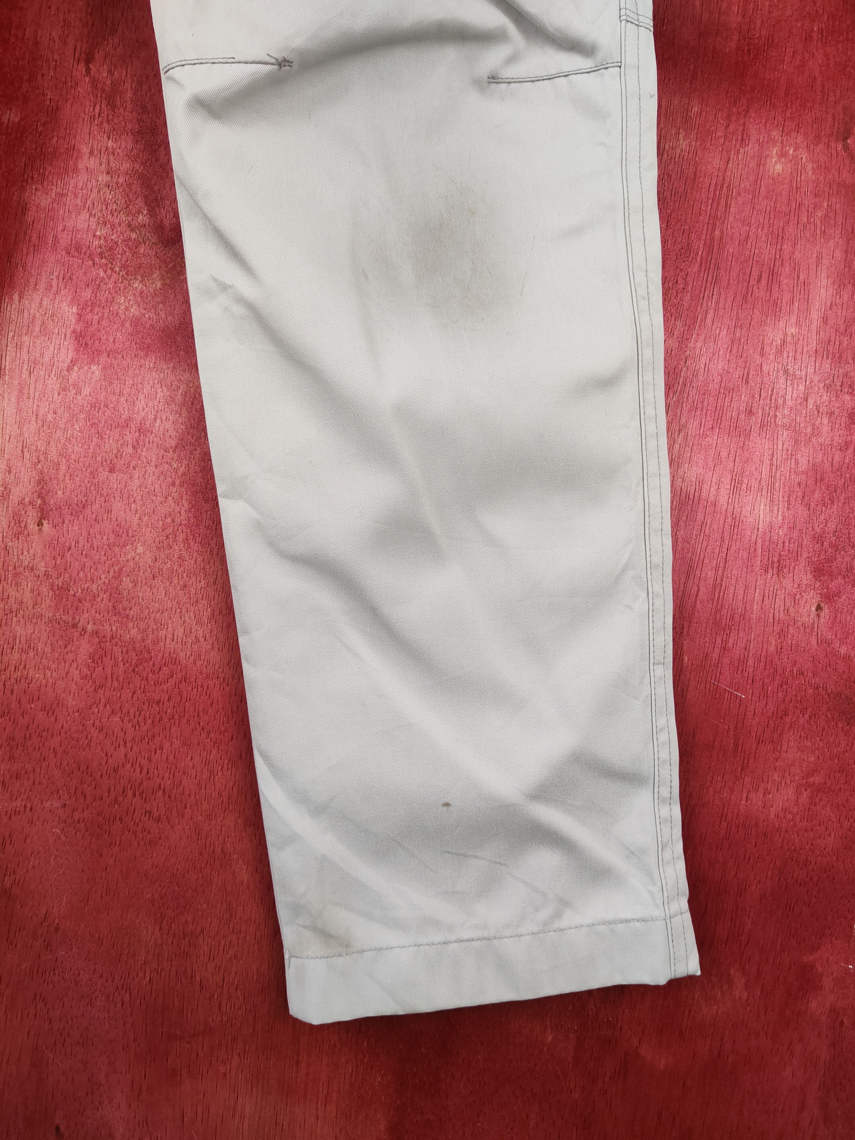Japanese Brand Burtle Light Gray Multipocket Tactical Cargo Pants #S1280 Size US 29 - 7 Thumbnail