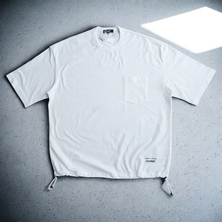 Comme des Garcons Homme NWT 25SS COMME des GARCONS HOMME Spindle Logo T-Shirt M Size US M / EU 48-50 / 2 - 1 Thumbnail