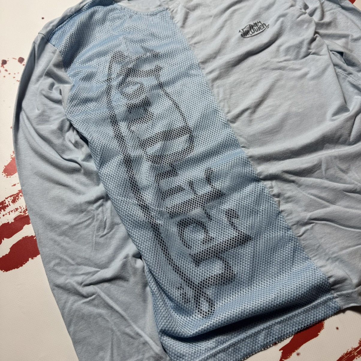 Vintage × Von Dutch vintage 90s mesh longsleeve vondutch big logo Size US M / EU 48-50 / 2 - 2 Thumbnail