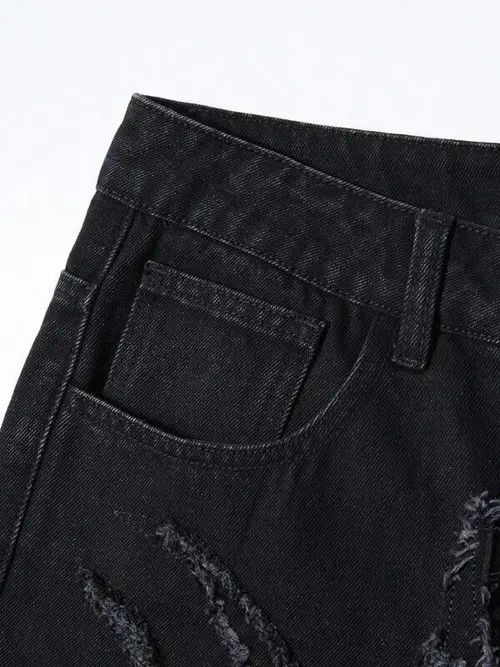 Japanese Brand × Vintage VINTAGE RETRO 90s drip street shorts GOTHIC Size US 32 / EU 48 - 2 Thumbnail