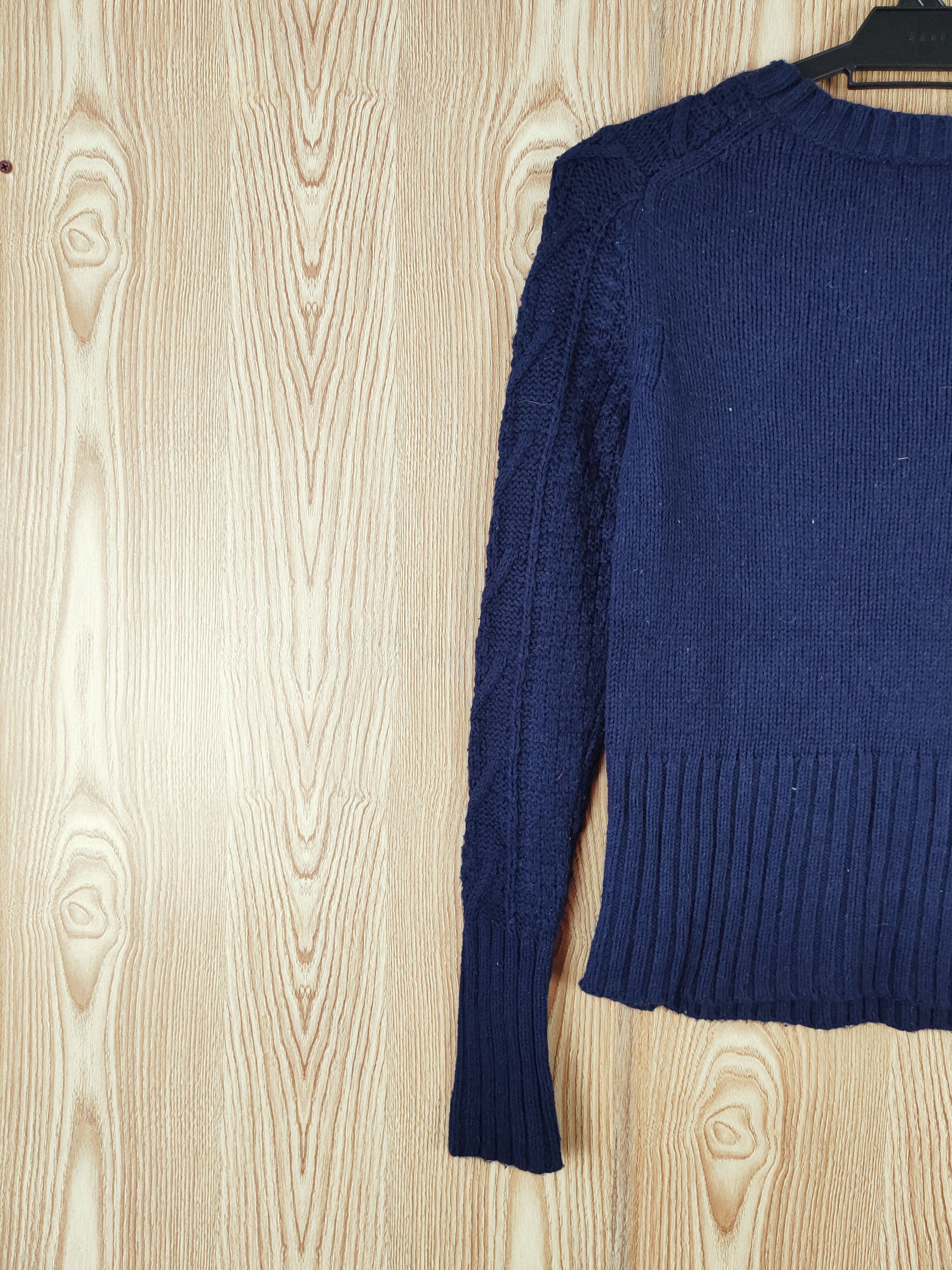 Gap × Vintage Gap Navy Knitwear Crop Tops#W249 Size XS / US 0-2 / IT 36-38 - 8 Thumbnail