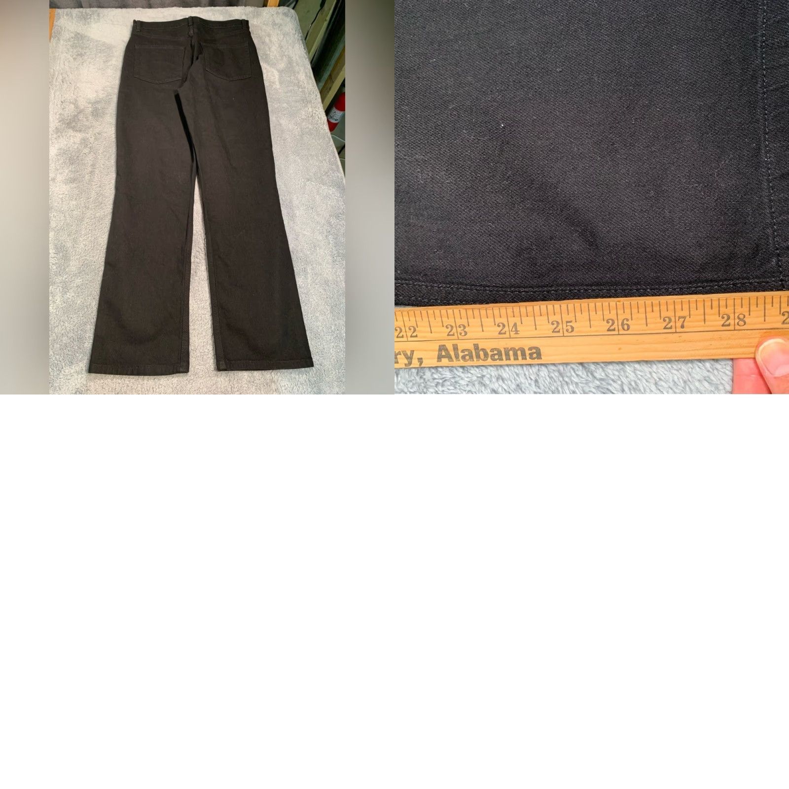 Reformation Reformation Black Liza Jeans 31 Women Mom Regular Size 31 Size 24" / US 00 / IT 34 - 8 Thumbnail