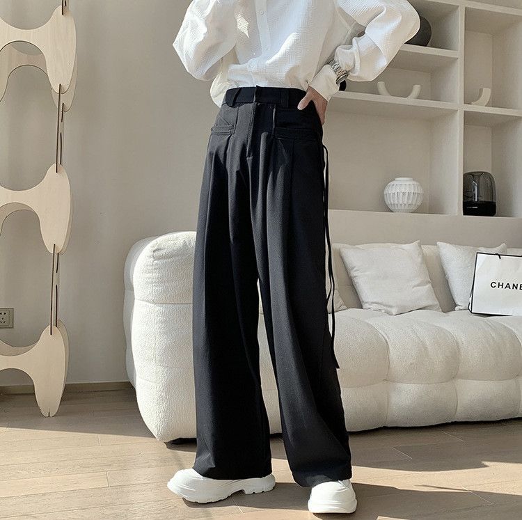 Japanese Brand Straight Baggy Loose Fit Trousers Casual Pants y2k Size US 30 / EU 46 - 8 Thumbnail