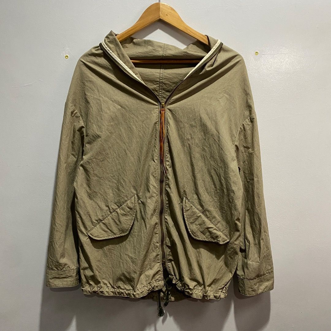 Japanese Brand KHA:KI Japan Hooded Zip Parka M/L Size M / US 6-8 / IT 42-44 - 2 Thumbnail