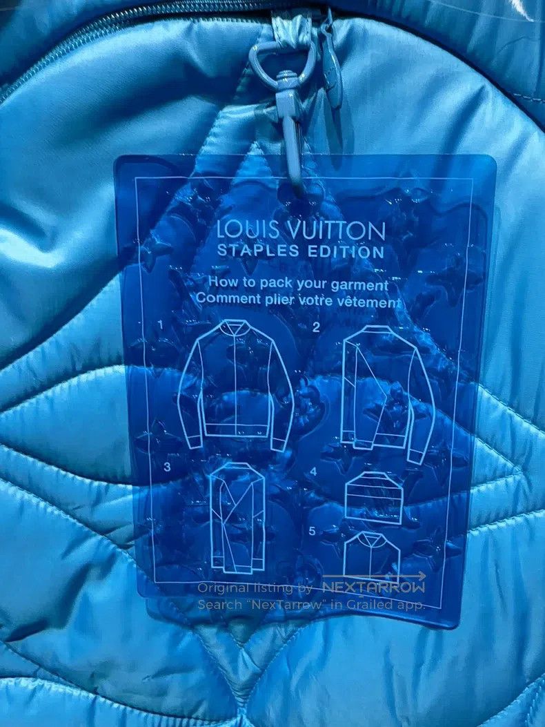 Louis Vuitton Louis Vuitton Klein Blue Triplet Cotton Jacket Size US M / EU 48-50 / 2 - 5 Thumbnail