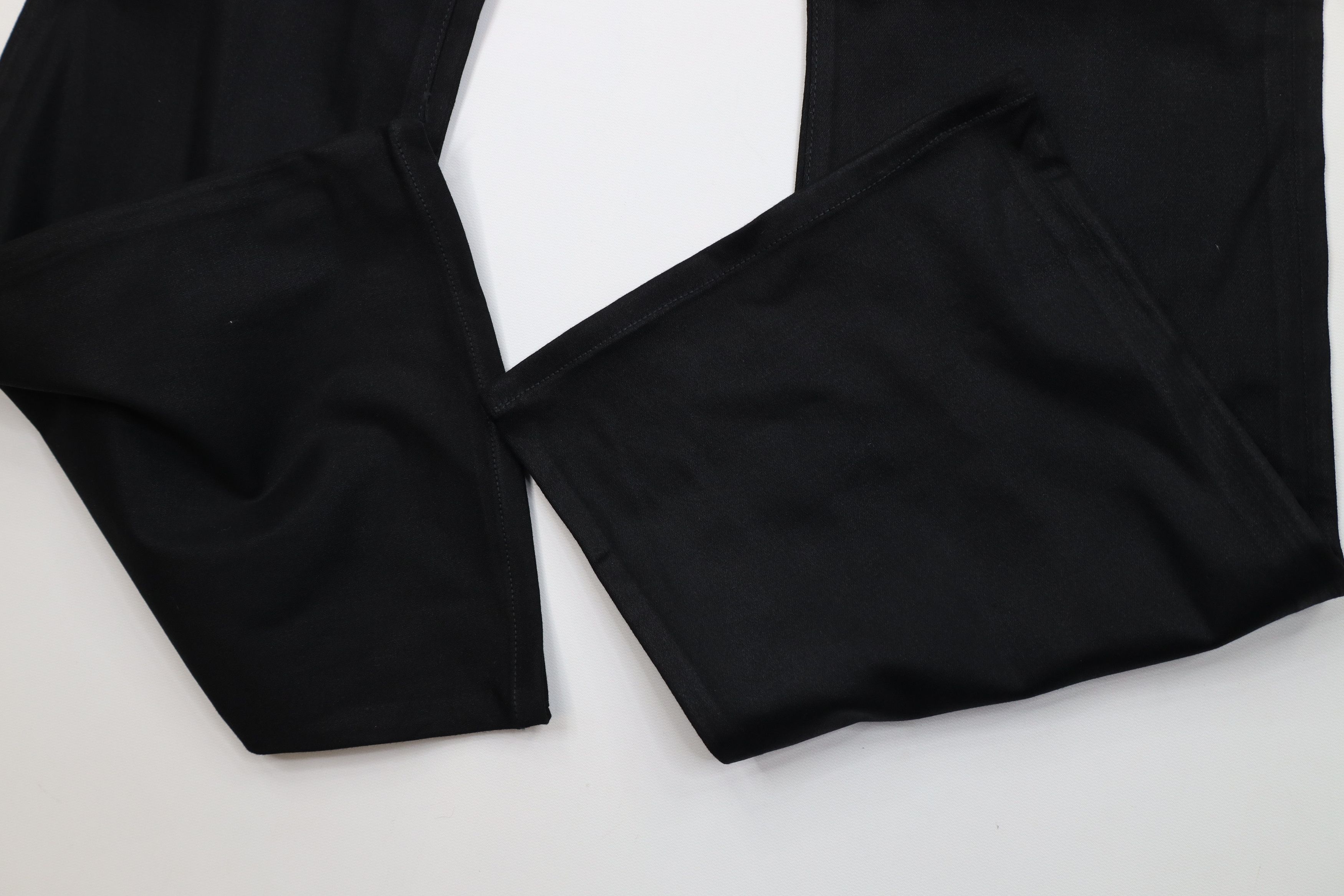 Von Dutch Vintage 90s Y2K Von Dutch Flared Wide Leg Pants Black USA Size 31" - 5 Thumbnail